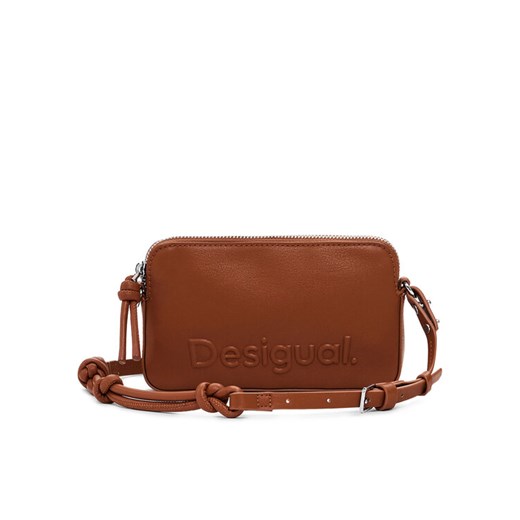 Desigual Torebka 25SAYP20 Brązowy ze sklepu MODIVO w kategorii Listonoszki - zdjęcie 182615049