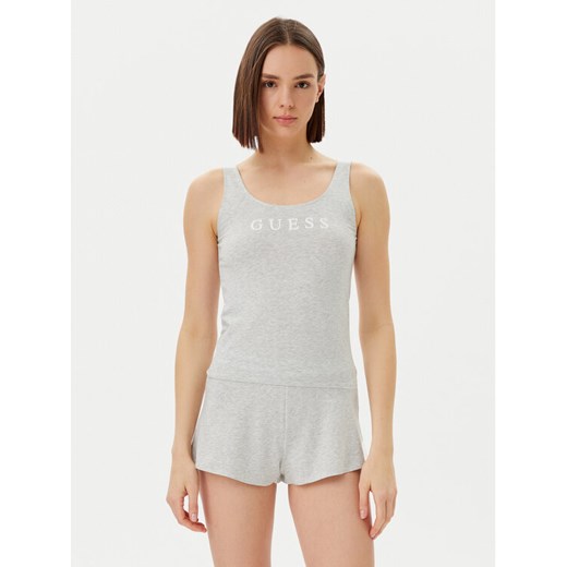 Guess Piżama O5GX13 KBBU1 Szary Regular Fit ze sklepu MODIVO w kategorii Piżamy damskie - zdjęcie 182615098