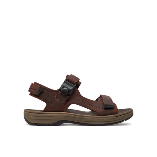 Clarks Sandały Saltway Trail 26176905 Brązowy ze sklepu MODIVO w kategorii Sandały męskie - zdjęcie 182615118