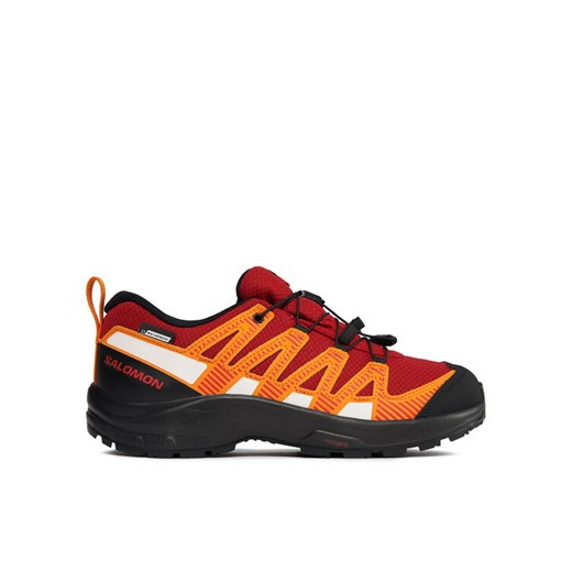 Salomon Sneakersy Xa Pro V8 Climasalomon™ Waterproof L47283800 Czerwony ze sklepu MODIVO w kategorii Buty trekkingowe dziecięce - zdjęcie 182615175