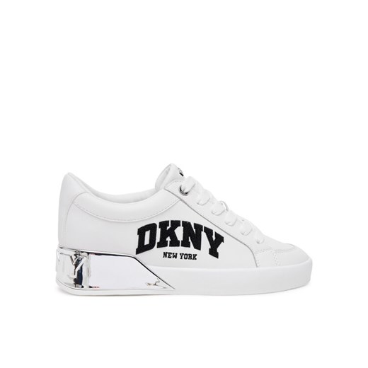 DKNY Sneakersy K1558006 Biały ze sklepu MODIVO w kategorii Buty sportowe damskie - zdjęcie 182615186