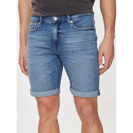 Only & Sons Szorty jeansowe Ply 22028772 Niebieski Slim Fit ze sklepu MODIVO w kategorii Spodenki męskie - zdjęcie 182615217