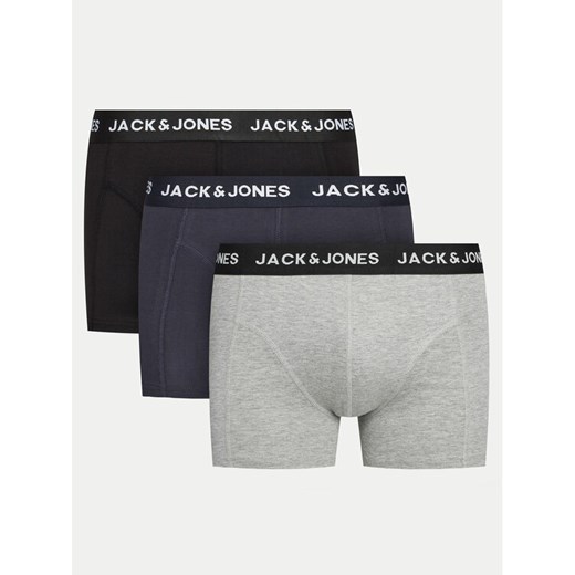 Jack&Jones Komplet 3 par bokserek Anthony 12160750 Kolorowy ze sklepu MODIVO w kategorii Majtki męskie - zdjęcie 182615265