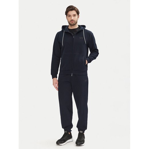 EA7 Emporio Armani Dres 7M000243 AF10377 UB102 Granatowy Regular Fit ze sklepu MODIVO w kategorii Dresy męskie - zdjęcie 182615275