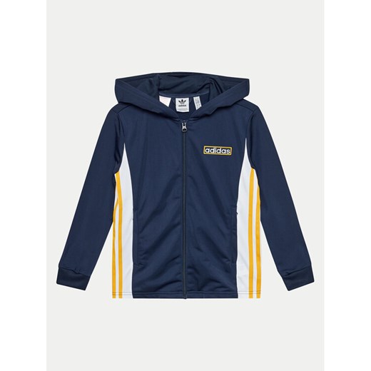 adidas Bluza Adibreak IN2114 Granatowy Regular Fit ze sklepu MODIVO w kategorii Bluzy chłopięce - zdjęcie 182615299
