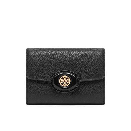 Tory Burch Mały Portfel Damski 165002 Czarny ze sklepu MODIVO w kategorii Portfele damskie - zdjęcie 182615416