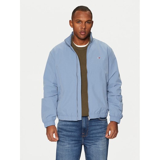 Tommy Jeans Kurtka przejściowa Essential DM0DM20655 Niebieski Regular Fit ze sklepu MODIVO w kategorii Kurtki męskie - zdjęcie 182615438