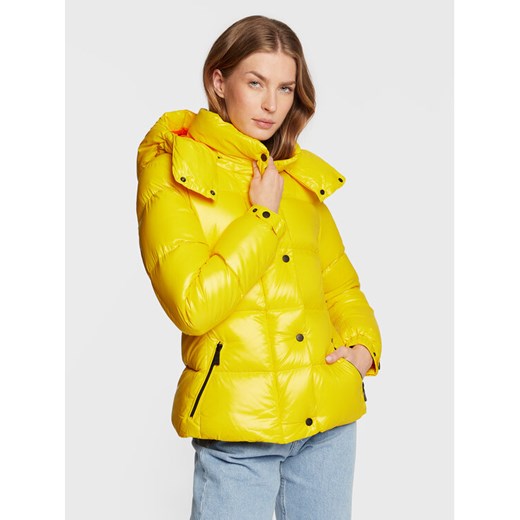 Add Kurtka puchowa 6AW771 Żółty Regular Fit ze sklepu MODIVO w kategorii Kurtki damskie - zdjęcie 182615508