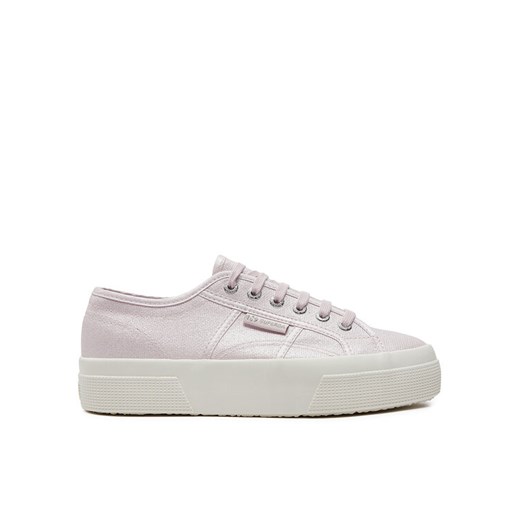Superga Tenisówki Platform Pearl Matte Canv 2740 S21362W Fioletowy ze sklepu MODIVO w kategorii Trampki damskie - zdjęcie 182615626
