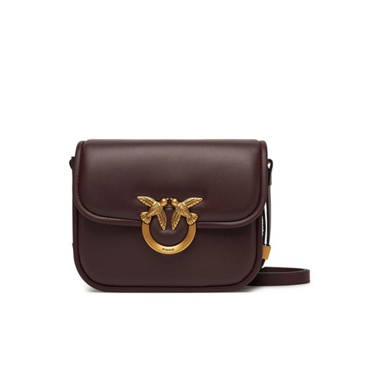 PINKO Torebka Love Box Bag Fl Mini PE 25 PLTT 104297 A26L Fioletowy ze sklepu MODIVO w kategorii Listonoszki - zdjęcie 182615627