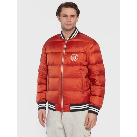 Armani Exchange Kurtka bomber 6LZBL8 ZNWRZ 1498 Pomarańczowy Regular Fit ze sklepu MODIVO w kategorii Kurtki męskie - zdjęcie 182615635