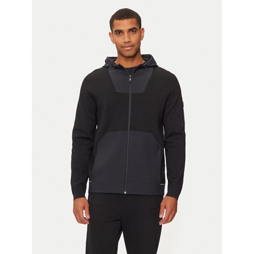 Boss Sweter Mightor 50523166 Czarny Regular Fit ze sklepu MODIVO w kategorii Swetry męskie - zdjęcie 182615657