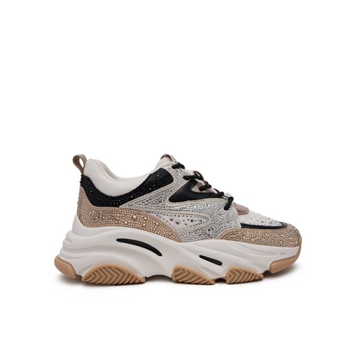 Steve Madden Sneakersy Privy SM19000082 Beżowy ze sklepu MODIVO w kategorii Buty sportowe damskie - zdjęcie 182615659