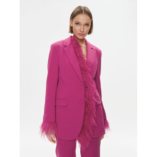 MICHAEL Michael Kors Marynarka MH3106L3GZ Różowy Boyfriend Fit ze sklepu MODIVO w kategorii Marynarki damskie - zdjęcie 182615787