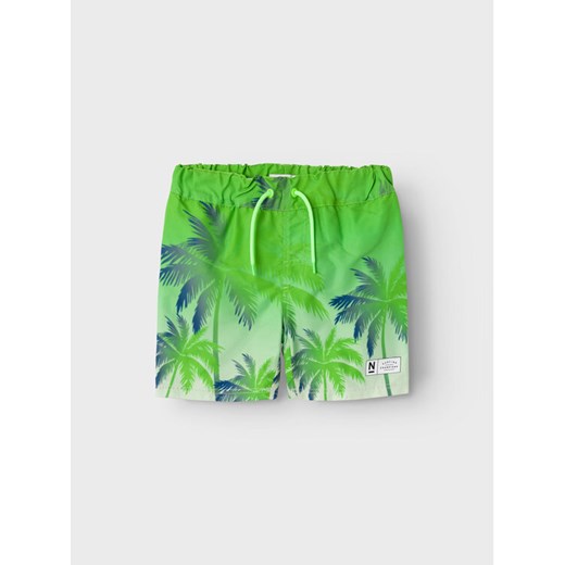 NAME IT Szorty kąpielowe Nkmzoccas 13213870 Zielony Regular Fit ze sklepu MODIVO w kategorii Kąpielówki chłopięce - zdjęcie 182615806