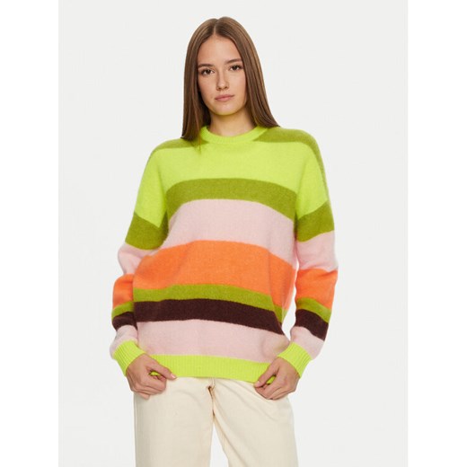 American Vintage Sweter Vitow VITO18IH24 Kolorowy Oversize ze sklepu MODIVO w kategorii Swetry damskie - zdjęcie 182615876