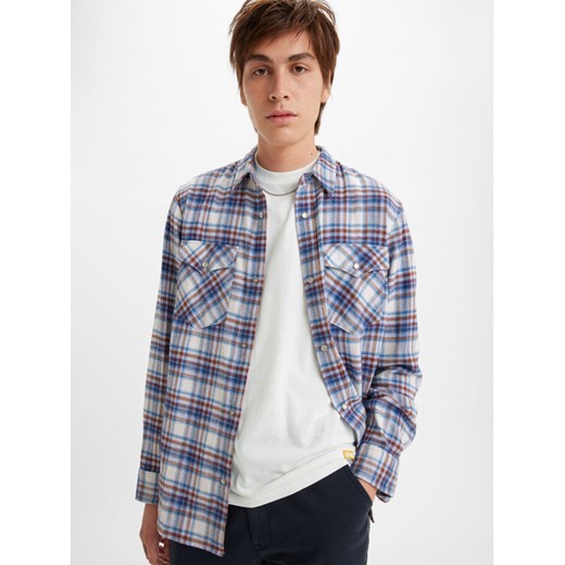 Levi's® Koszula Western A19190022 Biały Loose Fit ze sklepu MODIVO w kategorii Koszule męskie - zdjęcie 182615945