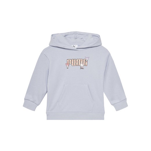 Puma Bluza PUMA X Hello Kitty And Friends 630063 Niebieski Regular Fit ze sklepu MODIVO w kategorii Bluzy dziewczęce - zdjęcie 182616017