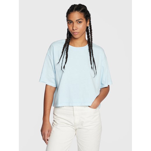 LTB T-Shirt Lelole 80047 6481 Błękitny Regular Fit ze sklepu MODIVO w kategorii Bluzki damskie - zdjęcie 182616076