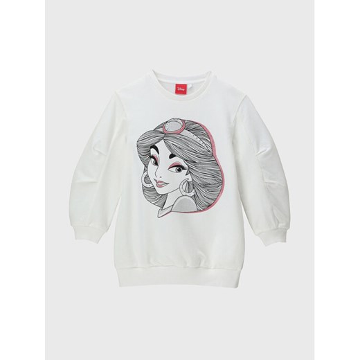 Original Marines Bluza DISNEY DCAV3649F Écru Regular Fit ze sklepu MODIVO w kategorii Bluzy dziewczęce - zdjęcie 182616145