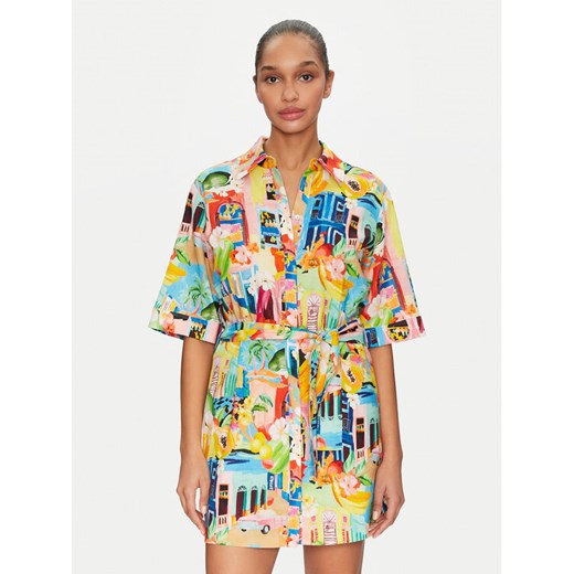 Seafolly Sukienka letnia Cuba 55442-DR Kolorowy Relaxed Fit M MODIVO