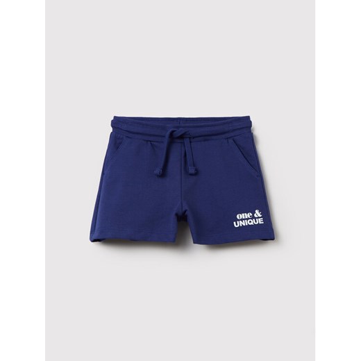 OVS Szorty sportowe 1494865 Granatowy Regular Fit ze sklepu MODIVO w kategorii Spodenki chłopięce - zdjęcie 182616207