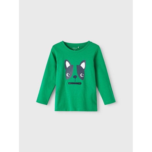 NAME IT Bluzka 13210252 Zielony Regular Fit ze sklepu MODIVO w kategorii T-shirty chłopięce - zdjęcie 182616238