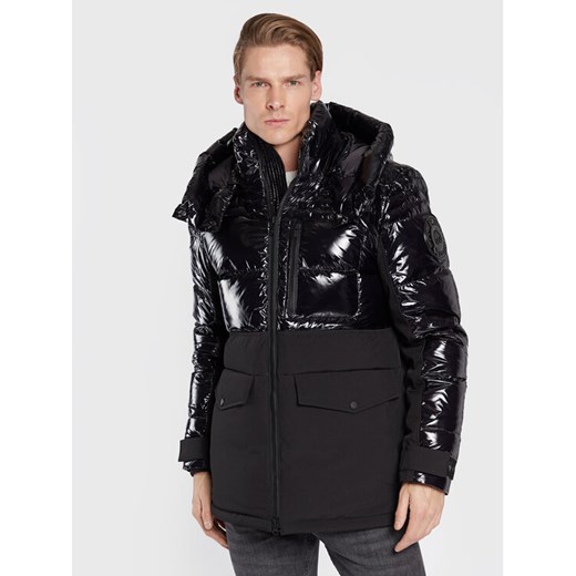Moose Knuckles Kurtka puchowa Dugald 2 M32MJ139 Czarny Regular Fit ze sklepu MODIVO w kategorii Kurtki męskie - zdjęcie 182616239