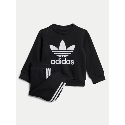 adidas Dres IX5150 Czarny Regular Fit ze sklepu MODIVO w kategorii Komplety niemowlęce - zdjęcie 182616269