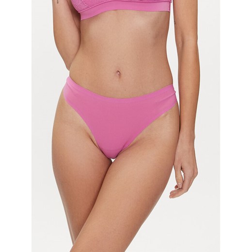 Chantelle Stringi Soft Stretch C11GG0 Różowy ze sklepu MODIVO w kategorii Majtki damskie - zdjęcie 182616298