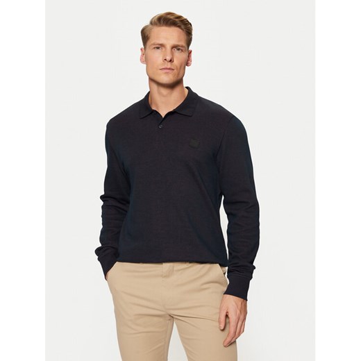 s.Oliver Polo 2153475 Granatowy Regular Fit ze sklepu MODIVO w kategorii T-shirty męskie - zdjęcie 182616299