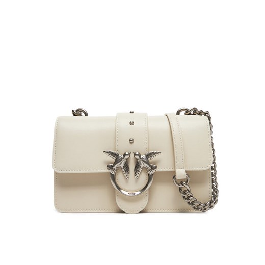 PINKO Torebka Love One Mini Cl PE 25 PCPL 100059 A0F1 Écru ze sklepu MODIVO w kategorii Kopertówki - zdjęcie 182616327