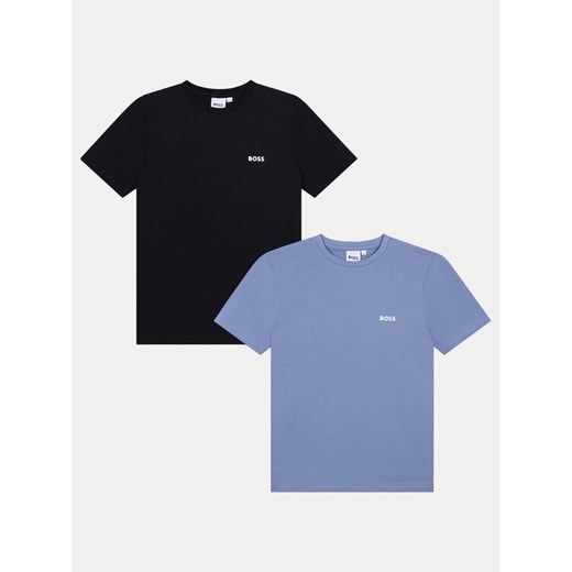 Boss Komplet 2 t-shirtów J51137 S Kolorowy Slim Fit 6Y MODIVO