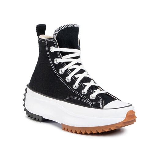 Converse Sneakersy Run Star Hike Hi 166800C Czarny ze sklepu MODIVO w kategorii Trampki męskie - zdjęcie 182616406