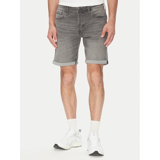 Jack&Jones Szorty jeansowe Rick 12269500 Szary Regular Fit ze sklepu MODIVO w kategorii Spodenki męskie - zdjęcie 182616417