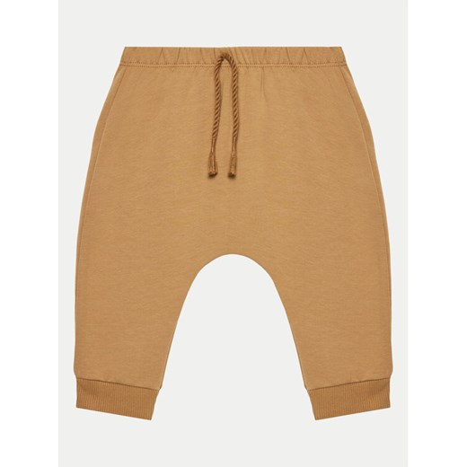 United Colors Of Benetton Spodnie dresowe 35Q2AF023 Brązowy Regular Fit ze sklepu MODIVO w kategorii Spodnie i półśpiochy - zdjęcie 182616449