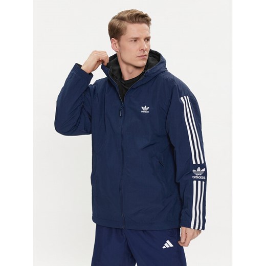 adidas Kurtka przejściowa Reversible Polar Fleece HL9188 Granatowy Regular Fit ze sklepu MODIVO w kategorii Kurtki męskie - zdjęcie 182616515