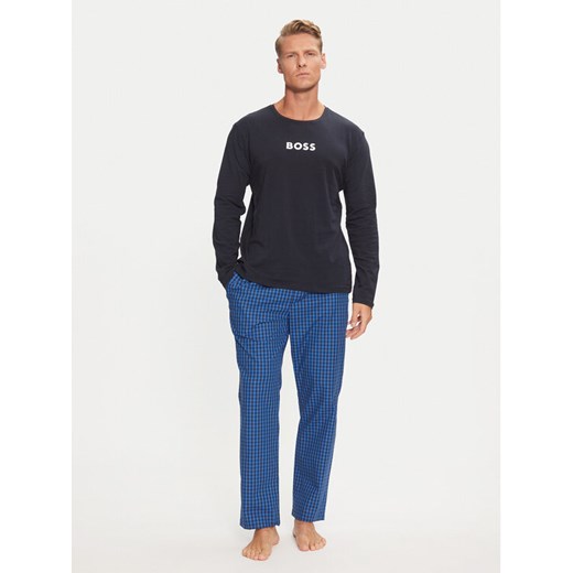 Boss Piżama Easy 50488084 Niebieski Regular Fit S MODIVO