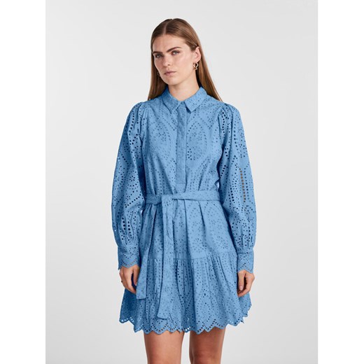 YAS Sukienka letnia Holi 26030709 Niebieski Loose Fit ze sklepu MODIVO w kategorii Sukienki - zdjęcie 182616609