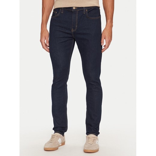 Guess Jeansy M4YA0F D5DM5 Granatowy Skinny Fit ze sklepu MODIVO w kategorii Jeansy męskie - zdjęcie 182616696