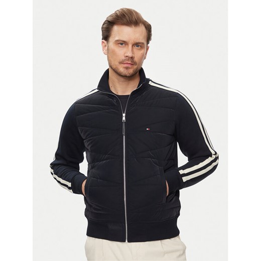 Tommy Hilfiger Bluza Monotype MW0MW34406 Granatowy Regular Fit ze sklepu MODIVO w kategorii Bluzy męskie - zdjęcie 182616717