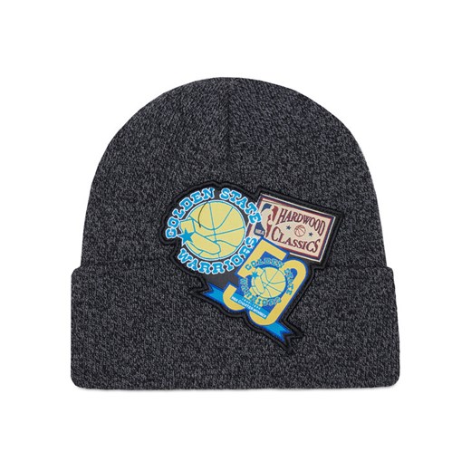 Mitchell & Ness Czapka Logo Patch HCFK4341 Czarny ze sklepu MODIVO w kategorii Czapki zimowe męskie - zdjęcie 182616755