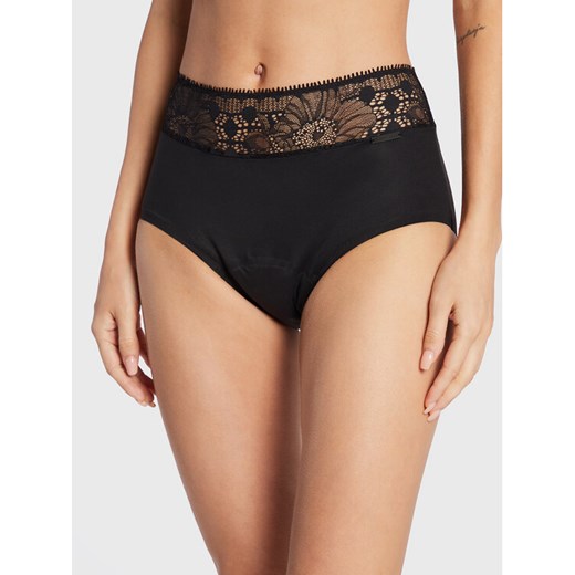 Chantelle Majtki menstruacyjne Culotte C17N70 Czarny ze sklepu MODIVO w kategorii Majtki damskie - zdjęcie 182616779