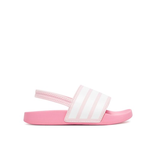 adidas Sandały adilette Estrap JR5331 Różowy ze sklepu MODIVO w kategorii Sandały dziecięce - zdjęcie 182616788