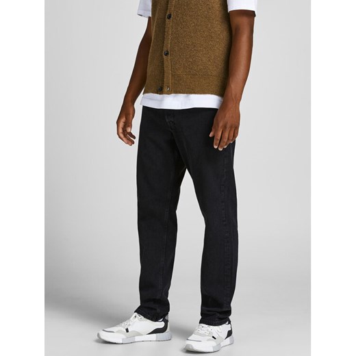 Jack&Jones Jeansy Chris 12168656 Czarny Relaxed Fit ze sklepu MODIVO w kategorii Jeansy męskie - zdjęcie 182616806