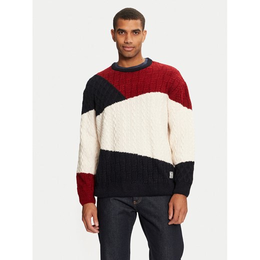 Pepe Jeans Sweter Court PM702475 Kolorowy Regular Fit ze sklepu MODIVO w kategorii Swetry męskie - zdjęcie 182616827