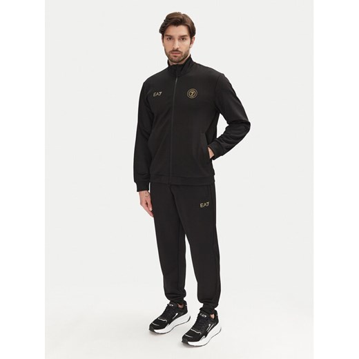 EA7 Emporio Armani Dres 7M000554 AF13526 UC001 Czarny Regular Fit ze sklepu MODIVO w kategorii Dresy męskie - zdjęcie 182616835