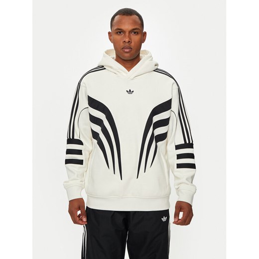 adidas Bluza Q3 Atlanta IX6779 Biały Regular Fit ze sklepu MODIVO w kategorii Bluzy męskie - zdjęcie 182617036