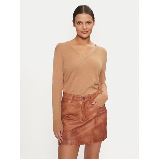 Gant Sweter 4803187 Beżowy Regular Fit ze sklepu MODIVO w kategorii Swetry damskie - zdjęcie 182617055
