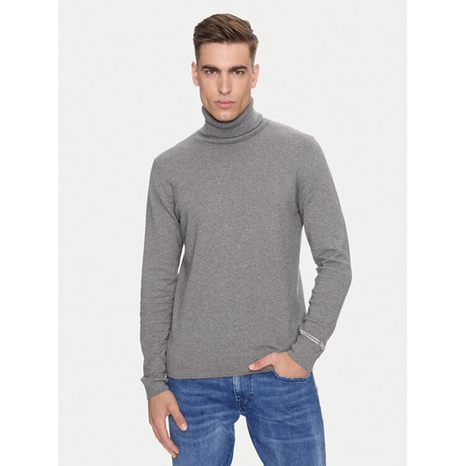 Replay Golf UK4455.000.G23138 Szary Regular Fit ze sklepu MODIVO w kategorii Swetry męskie - zdjęcie 182617176